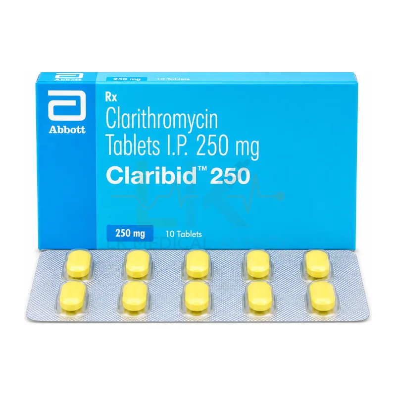 Claribid 250 10 tab