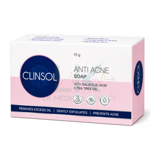 Clinsol Soap Salicyclic 75 gm