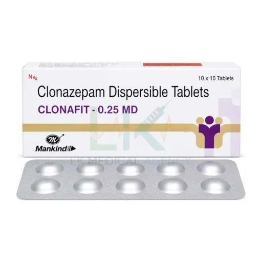 Clonafit 0.25 MD 10 tab