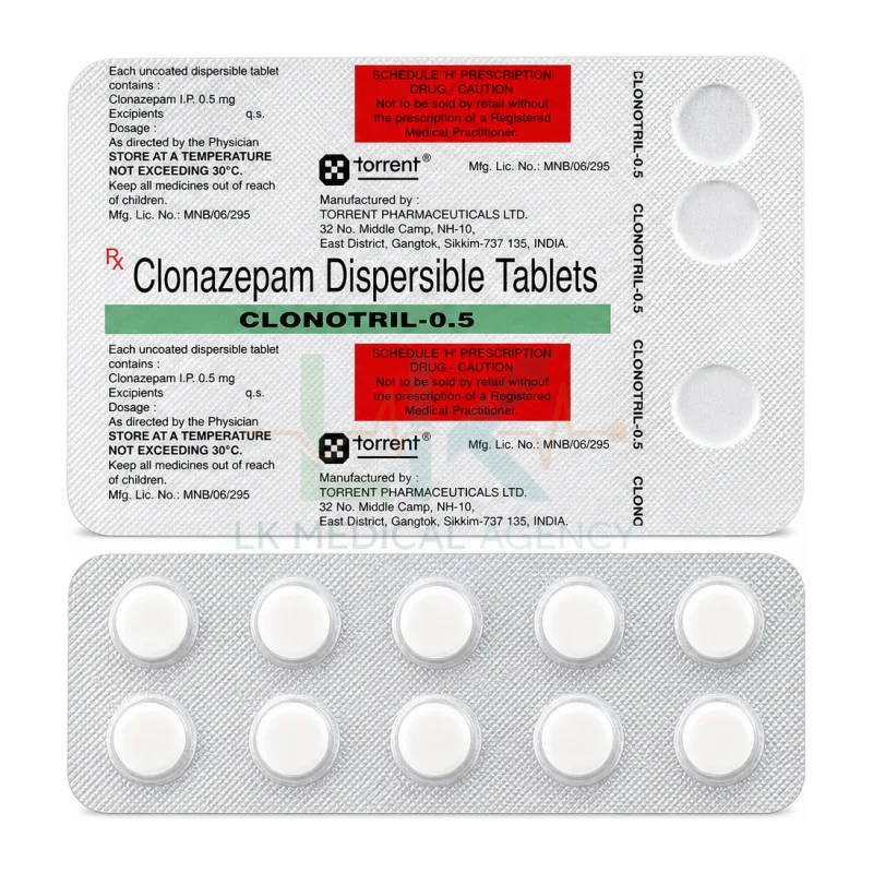 ClonoTril 0.5 15 tab