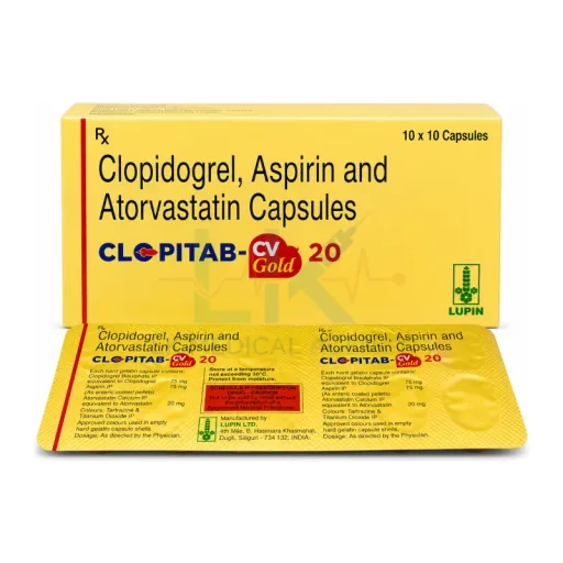 Clopitab CV Gold 20 10 cap