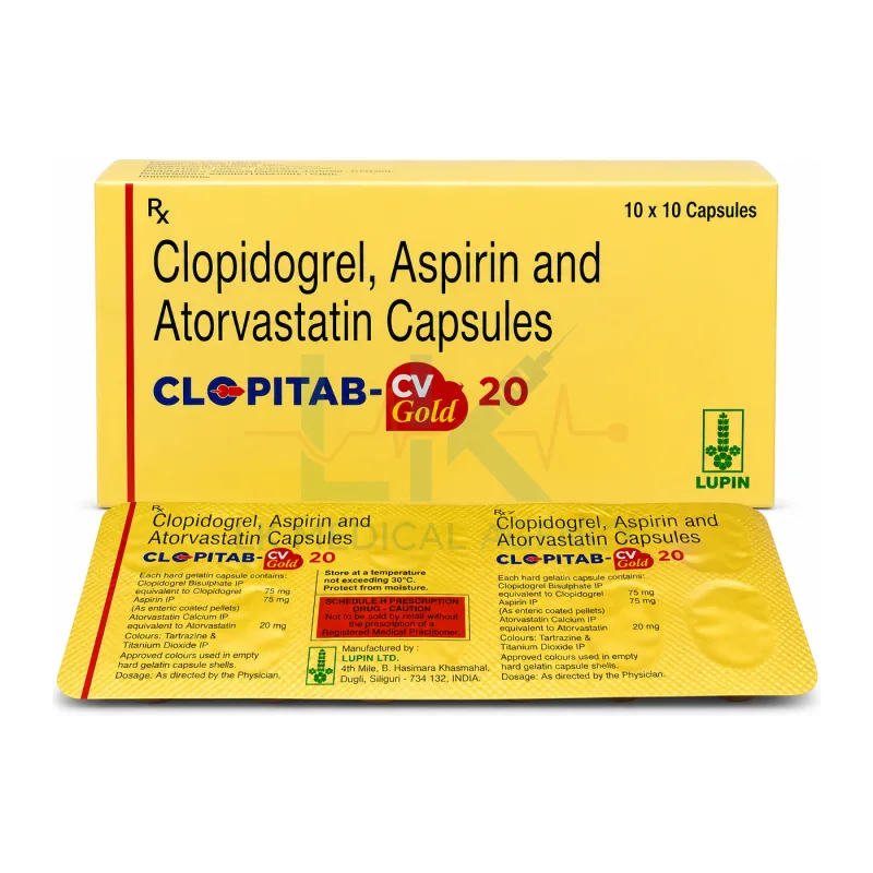 Clopitab CV Gold 20 10 cap