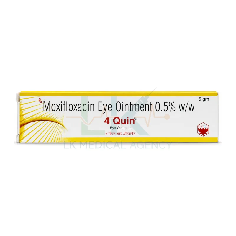 4 Quin Eye Ointment 5 gm