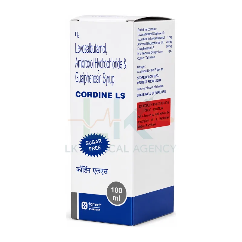 Cordine LS 100 ml Syrup