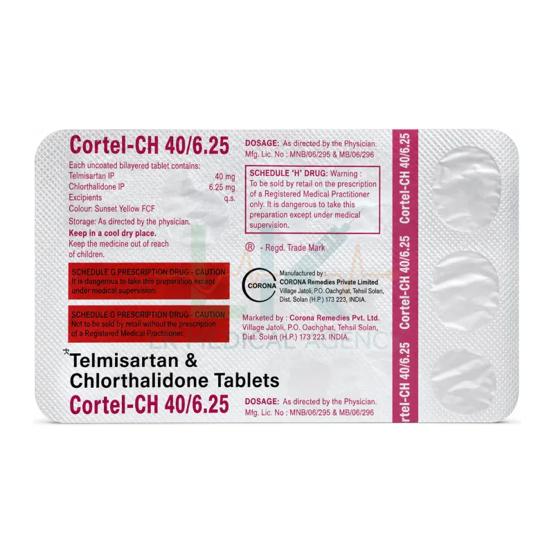 Cortel CH 40/6.25 15 Tab