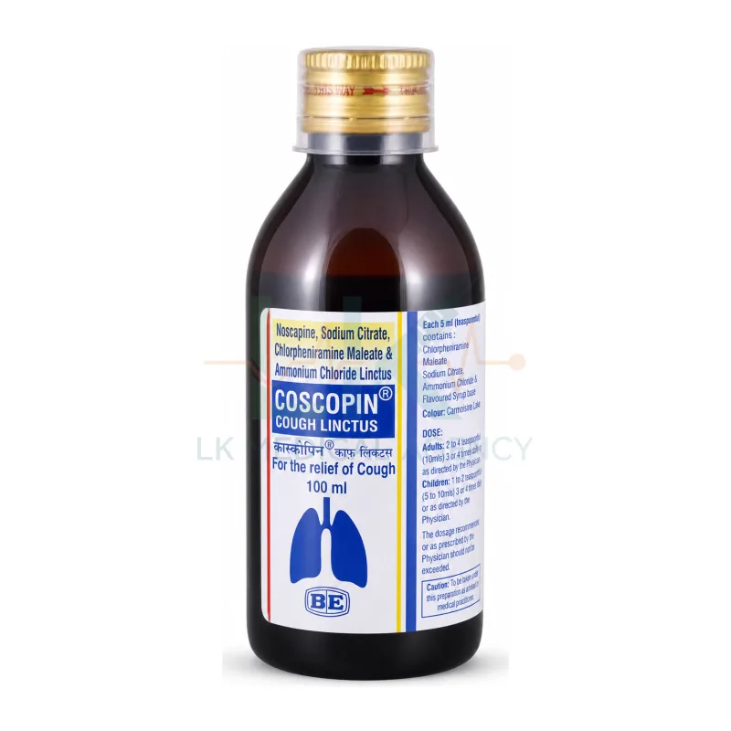 Coscopin Linctus 100 ml Syrup