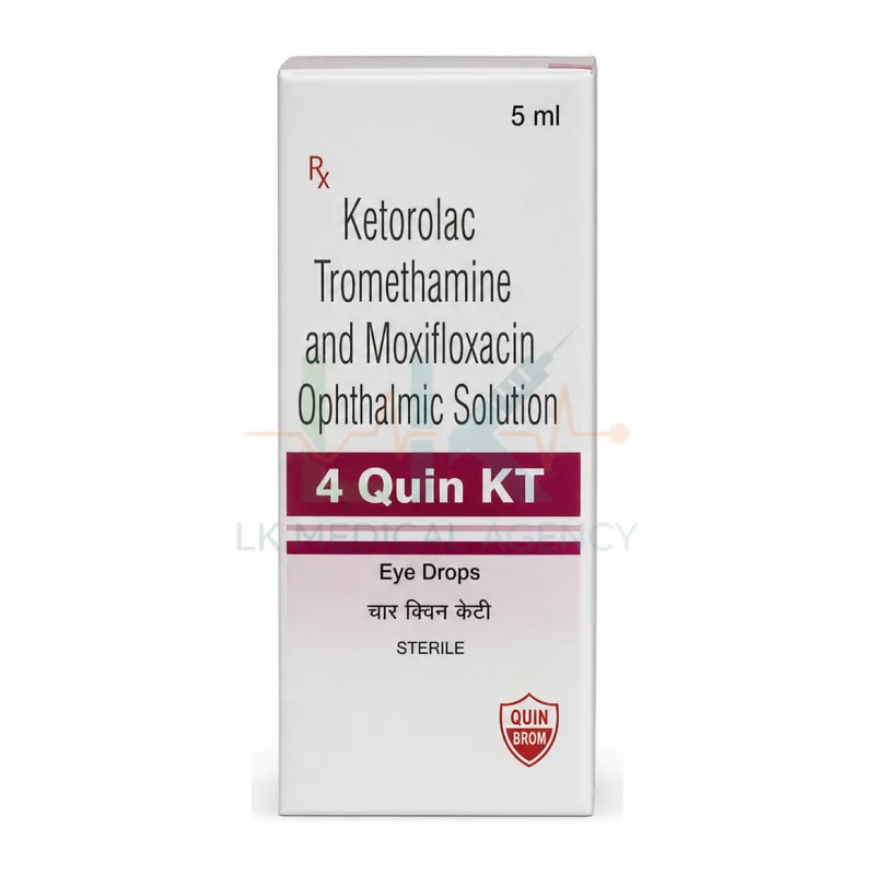 4 Quin KT Eye Drop 5 ml