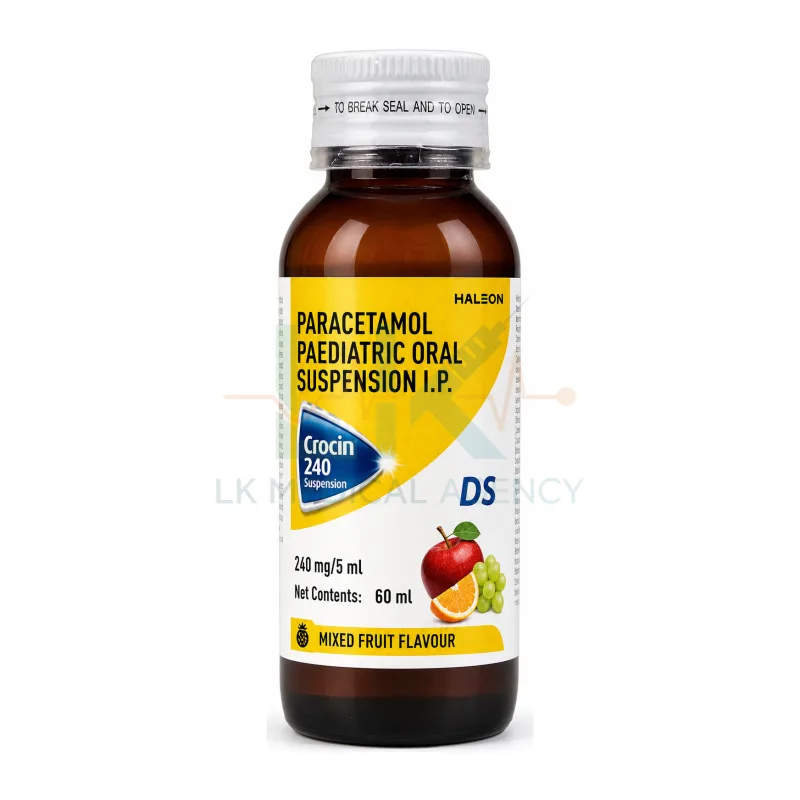 Crocin 240mg Syrup 60 ml