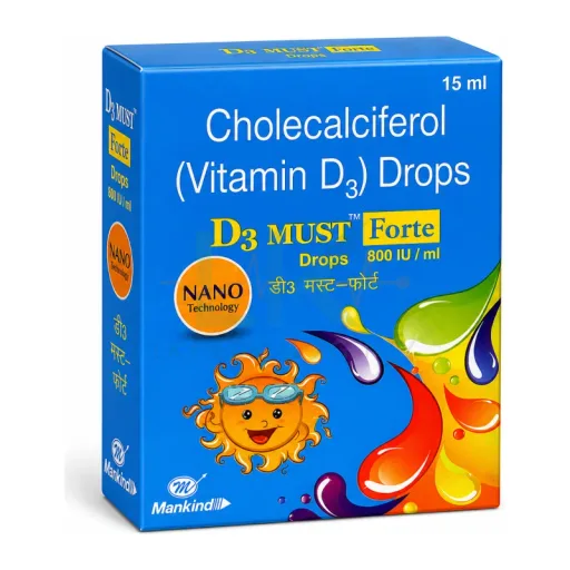 D3 Must Forte 800 IU Drops 15 ml