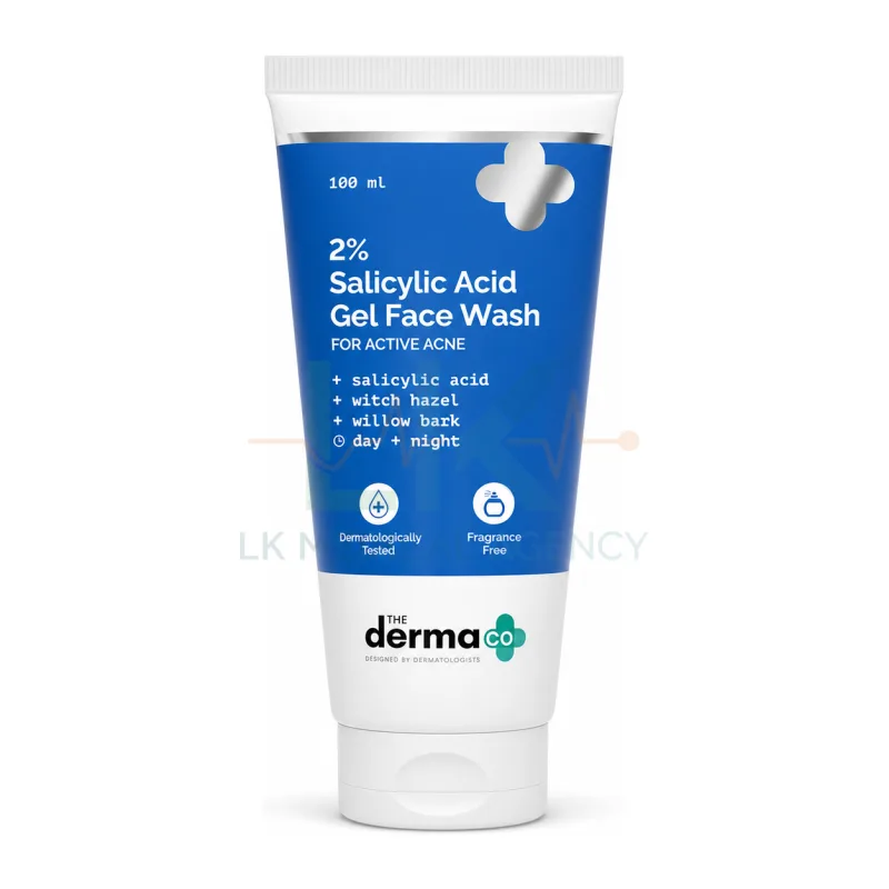 Derma 2% Salicylic Acid Face Wash 100ml