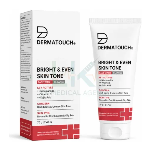 DermaTouch Bright & Even Face Wash 70g