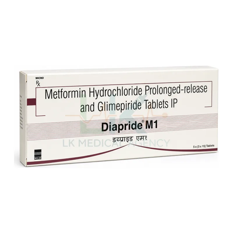 Diapride M1 15 tab