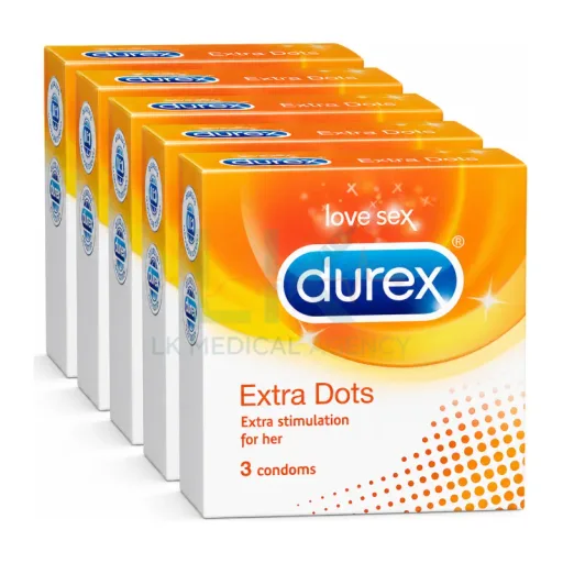 Durex Extra dots 3pc