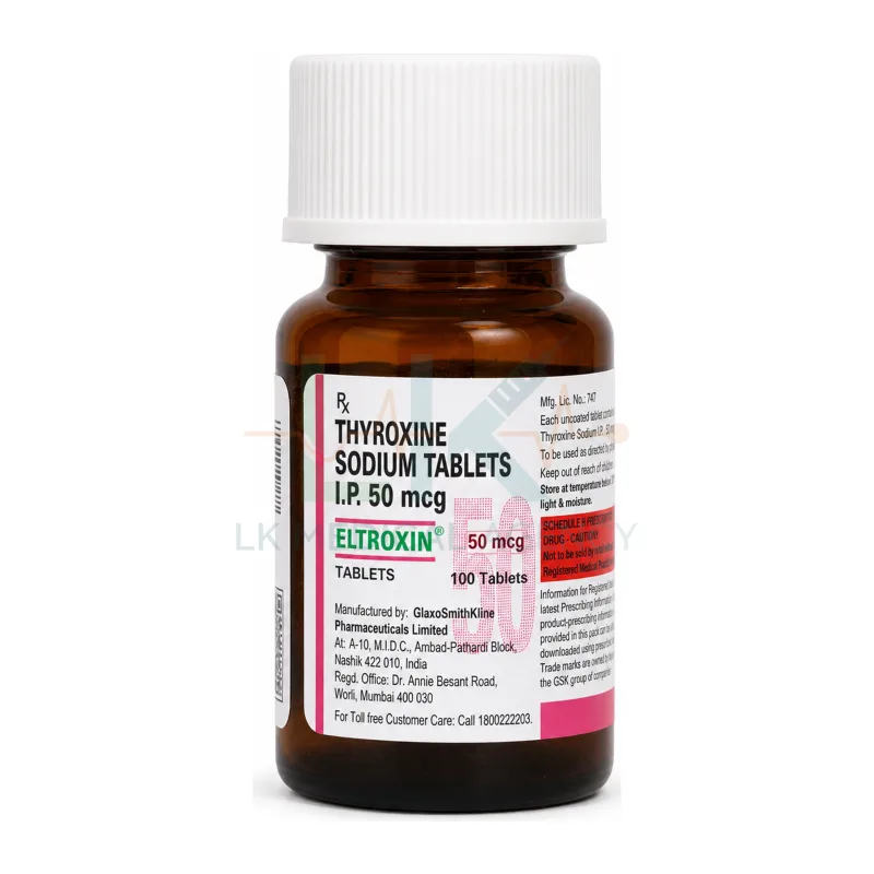 Eltroxin 50 mcg 120 tab