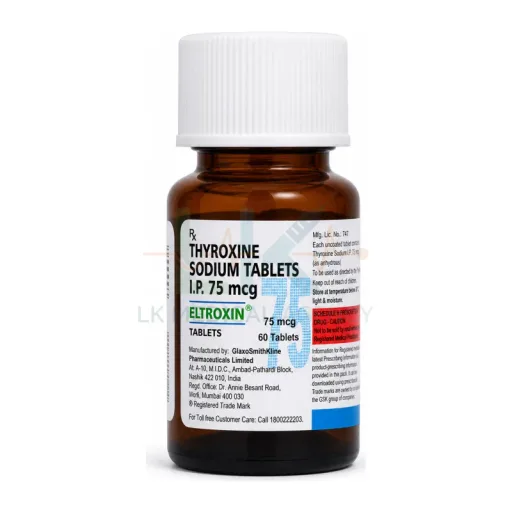 Eltroxin 75 mcg 120 tab