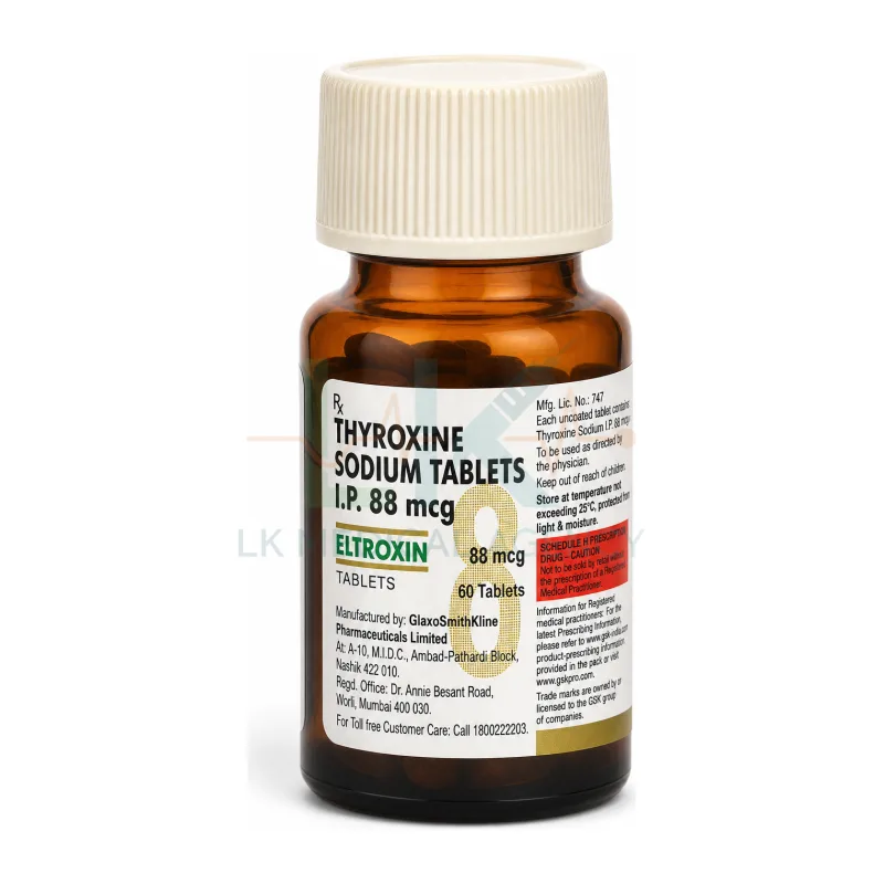 Eltroxin 88 mcg 120 tab