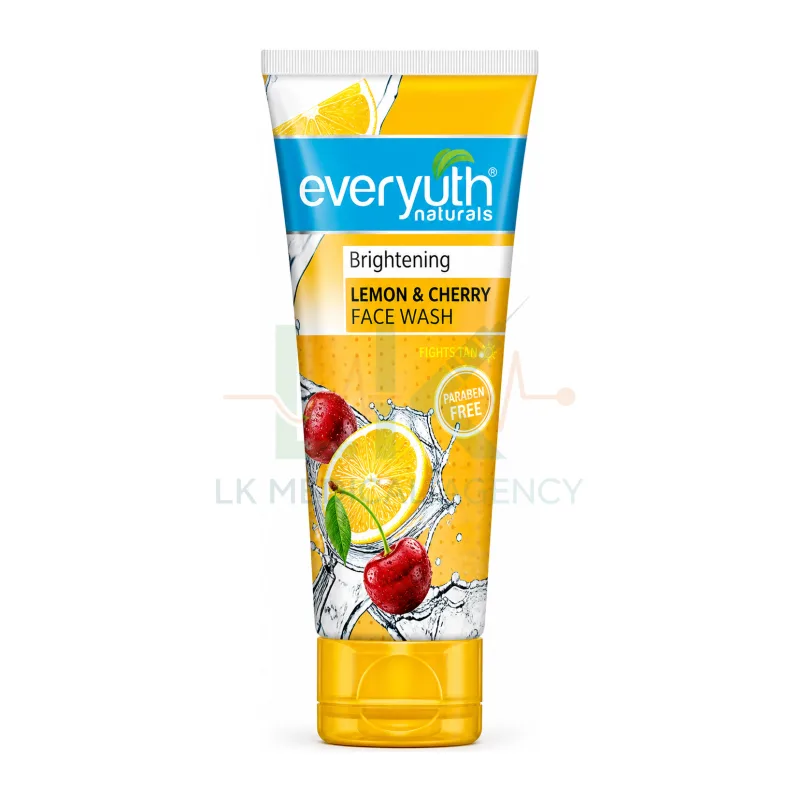 Everyuth Naturals Lemon Cherry Face Wash 150g