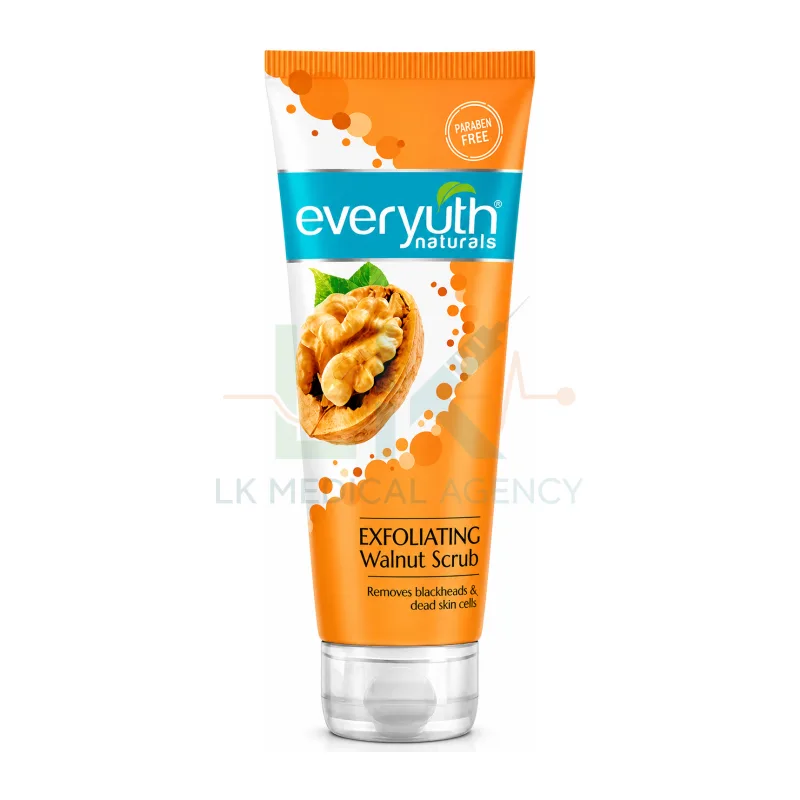 Everyuth Naturals Walnut Scrub packet