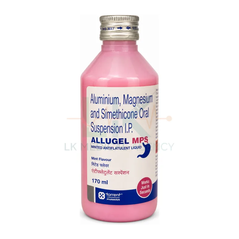 Allugel MPS Mint Syrup 170 ml