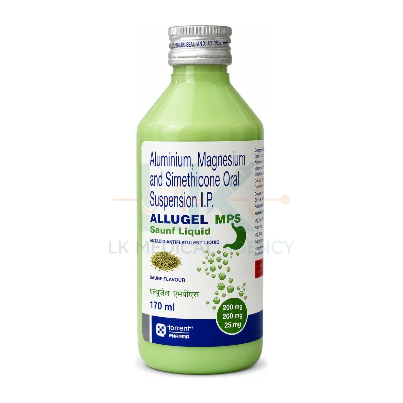 Allugel MPS Saunf Syrup 170 ml