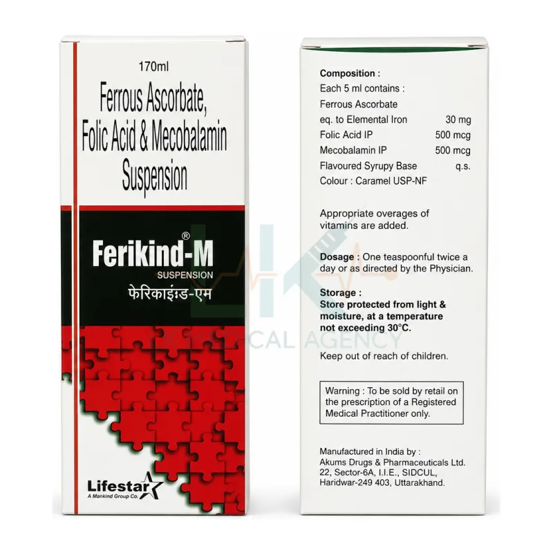 Ferikind M Syrup 170 ml