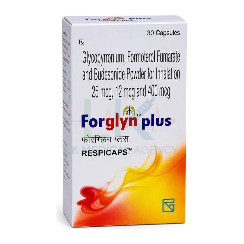Forglyn Plus Respicap 400 30 cap