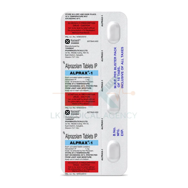 Alprax 1 15 tab