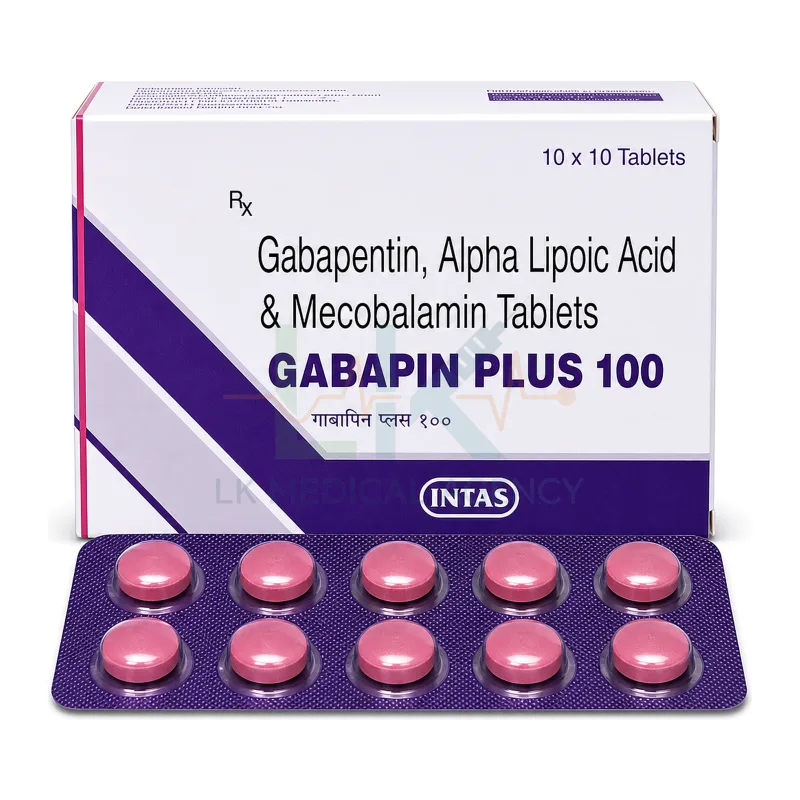 Gabapin Plus 100 10 tab