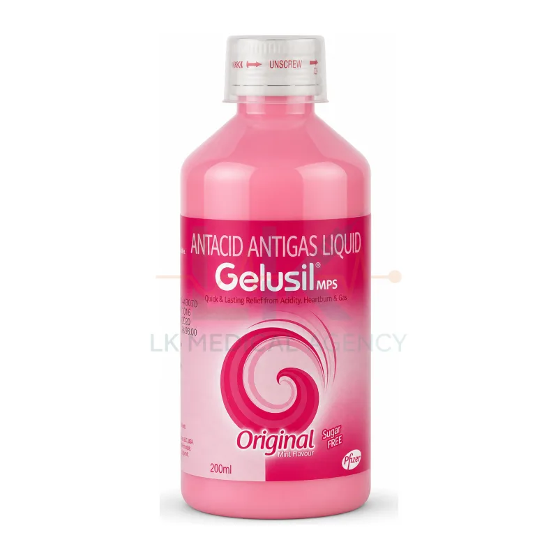 Gelusil MPS SF Syrup 200 ml