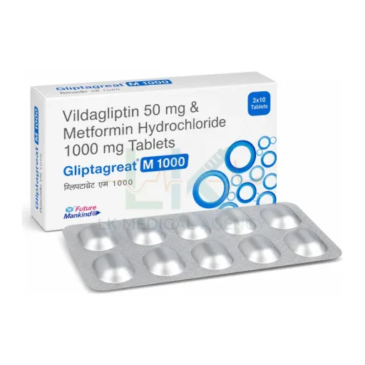 Gliptagreat M 1000 10 tab