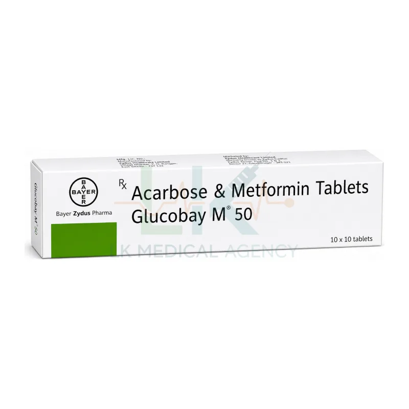 Glucobay M 50 10 tab