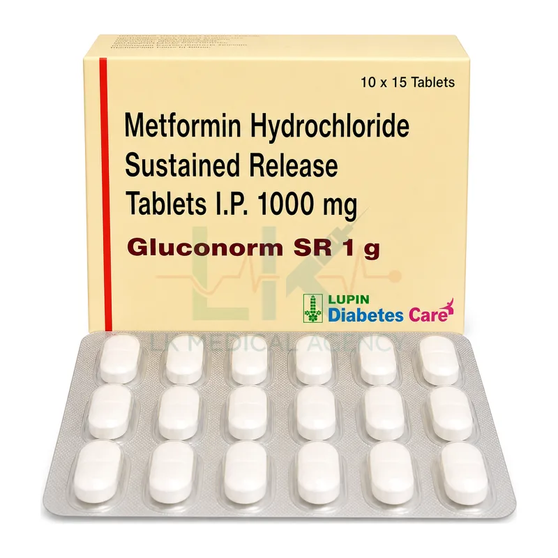 Gluconorm SR 1g 15 tab