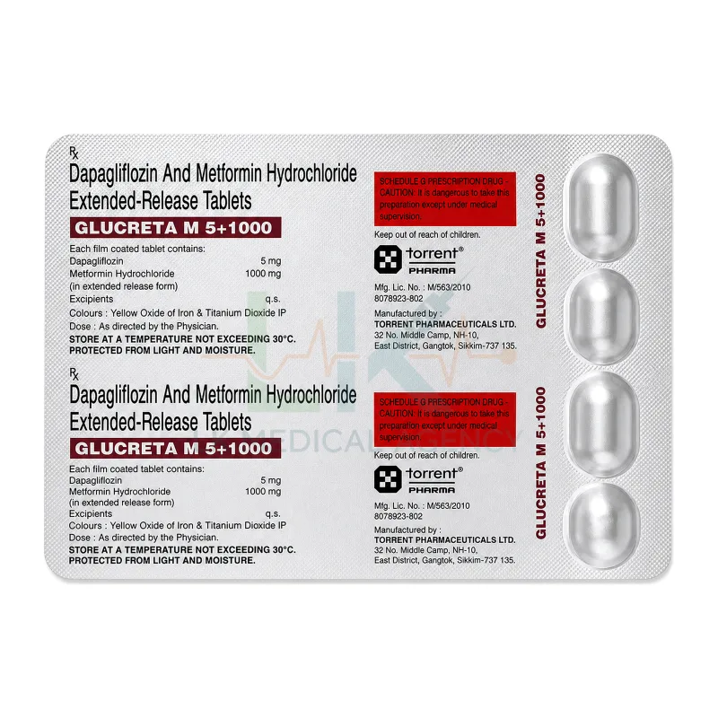 Glucreta M 5/1000