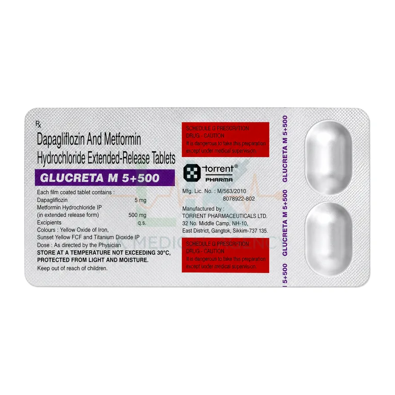 Glucreta M 5/500