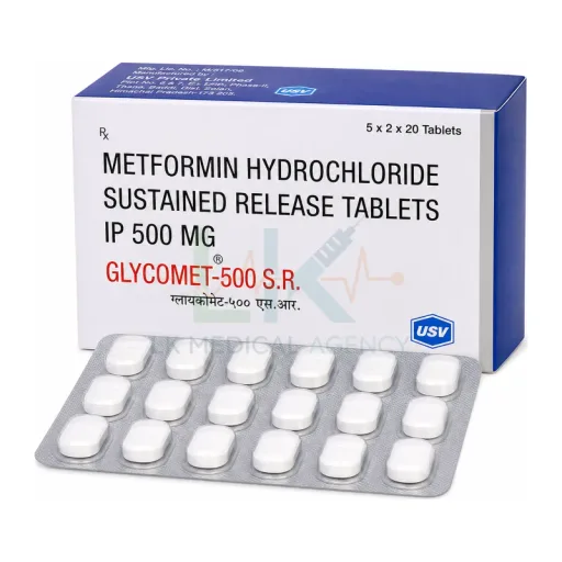 Glycomet 500 SR 20 tabs