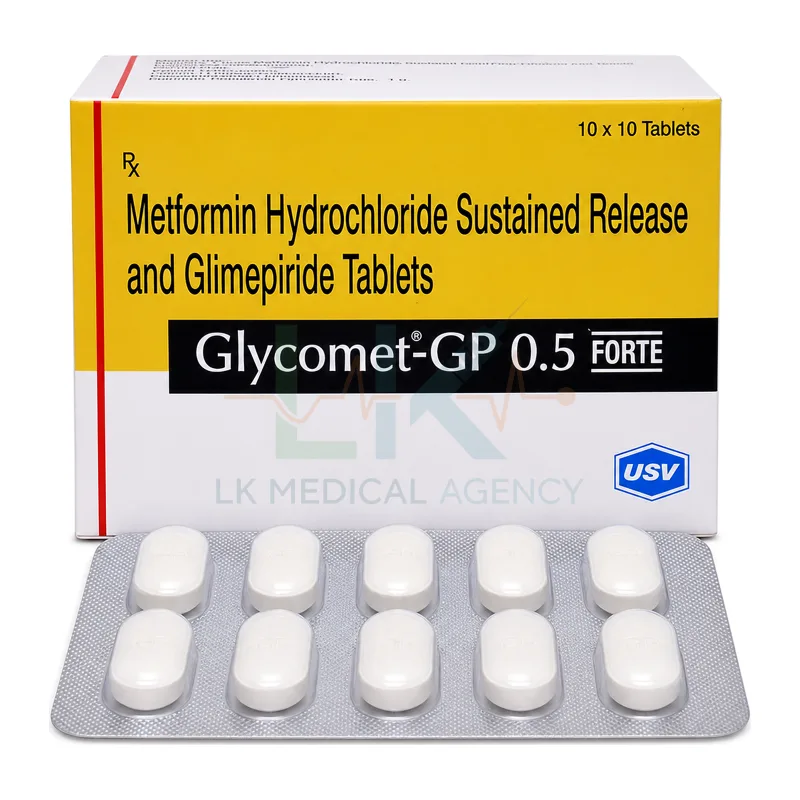 Glycomet GP 0.5 Forte  10 tab