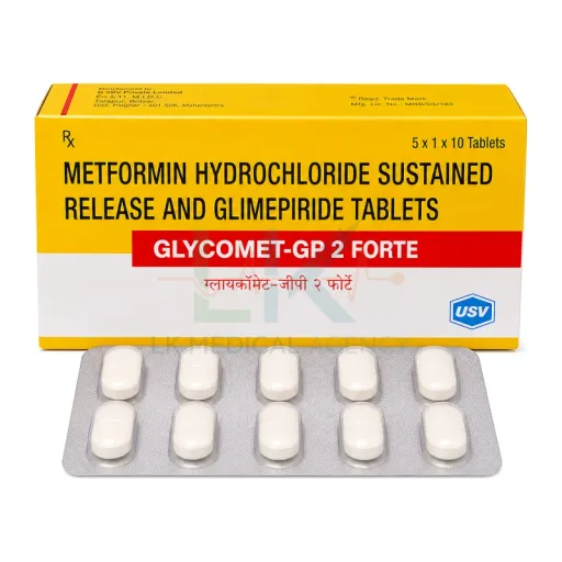 Glycomet GP 2 Forte 10 tab