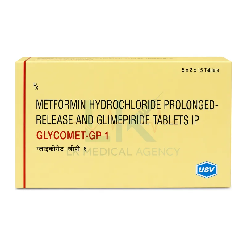 Glycomet GP 1 15 tabs