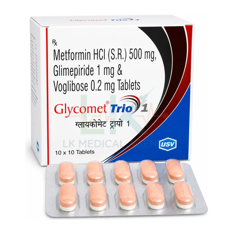 Glycomet Trio 1 10 tab
