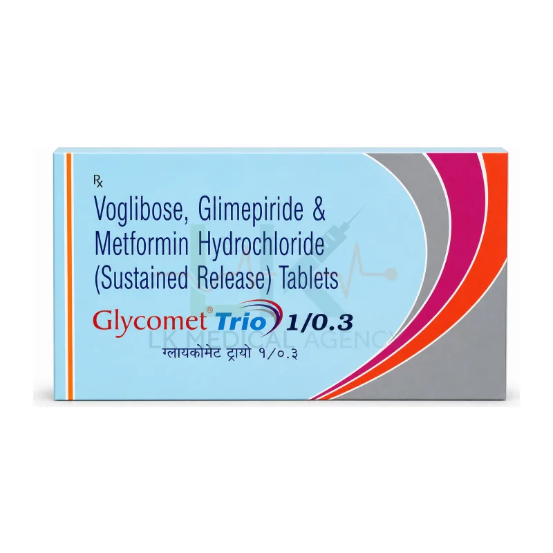 Glycomet Trio 1/0.3 10 tab