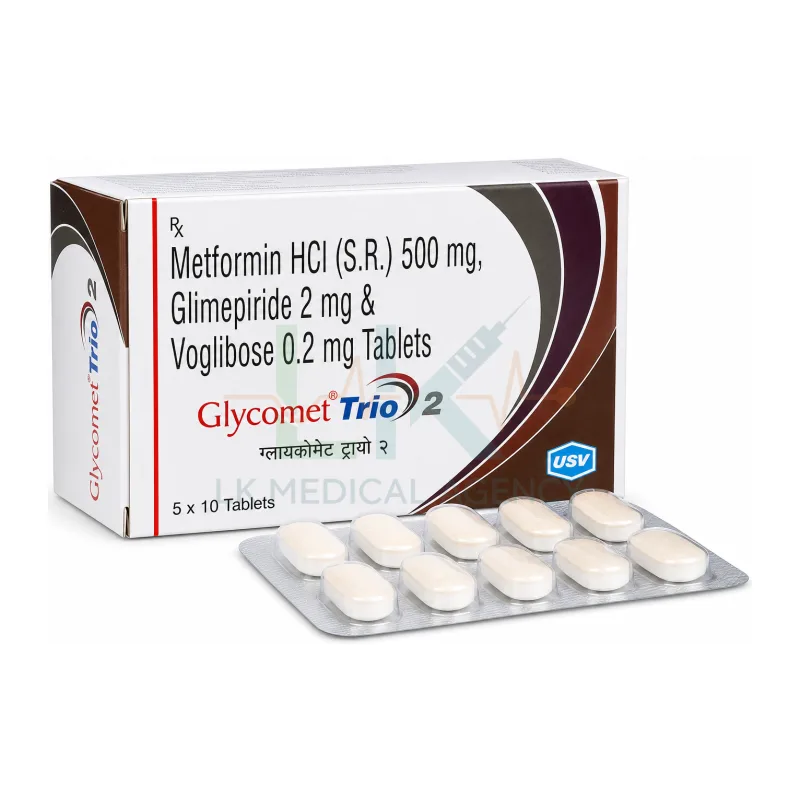 Glycomet Trio 2 10 tab