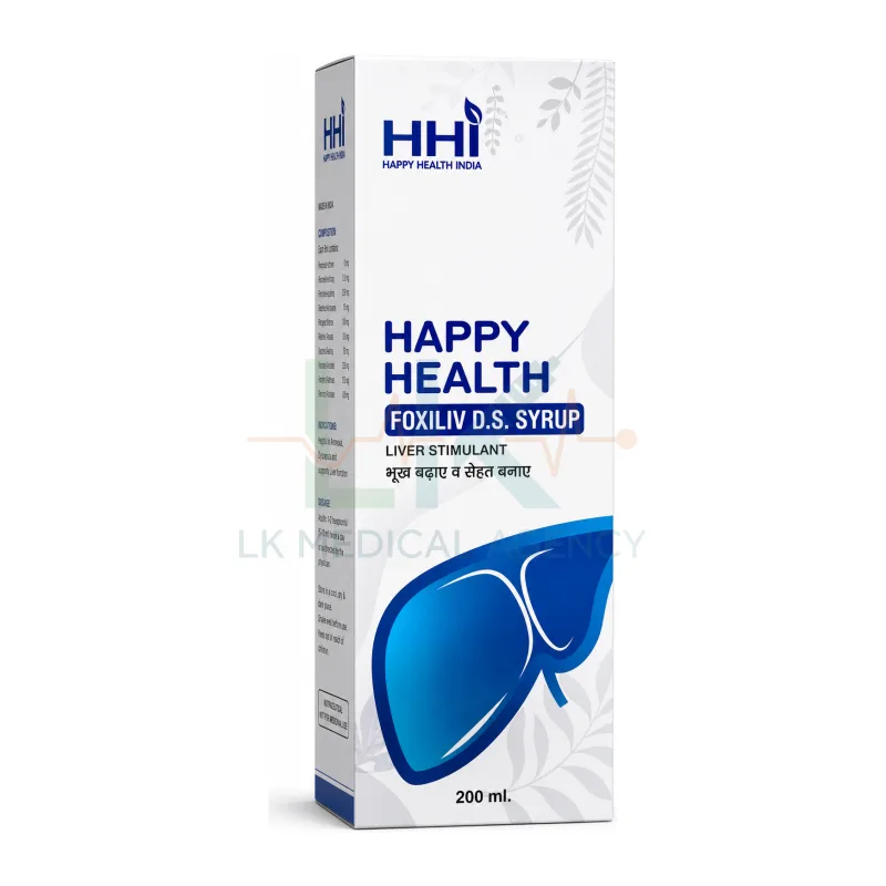 Happy Health Foxiliv DS Syrup 200 ml