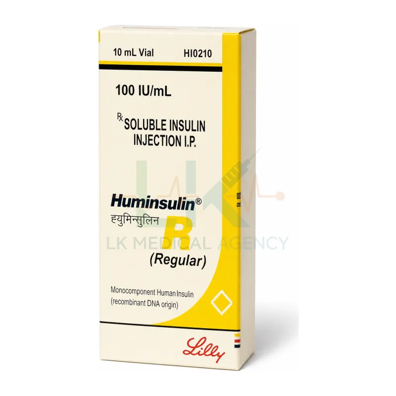 Huminsulin R 100iu 10ml  vial