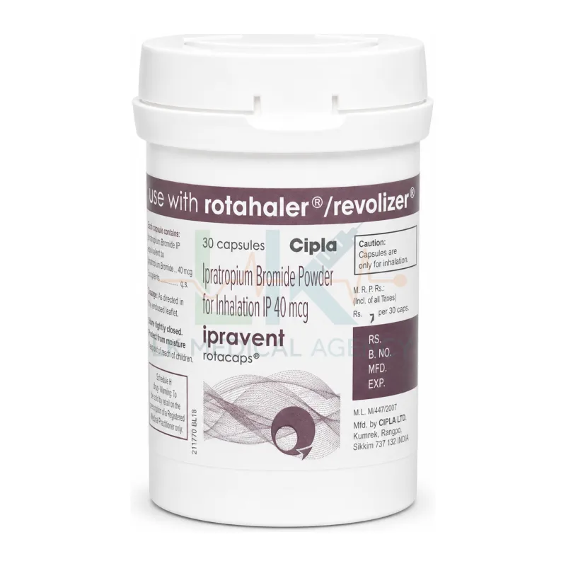 Ipravent Rotacaps 40 mg (30 Cap)