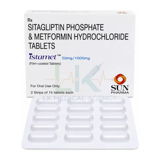 Istamet 50/1000 15 tab