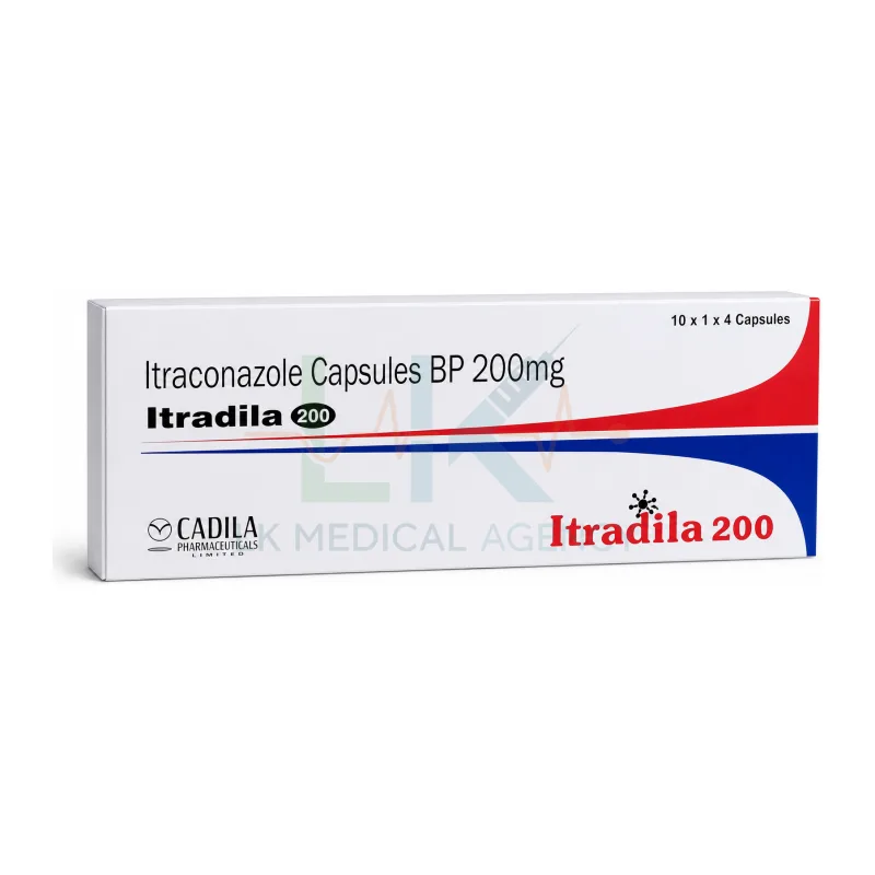 Itradila 200 10 cap