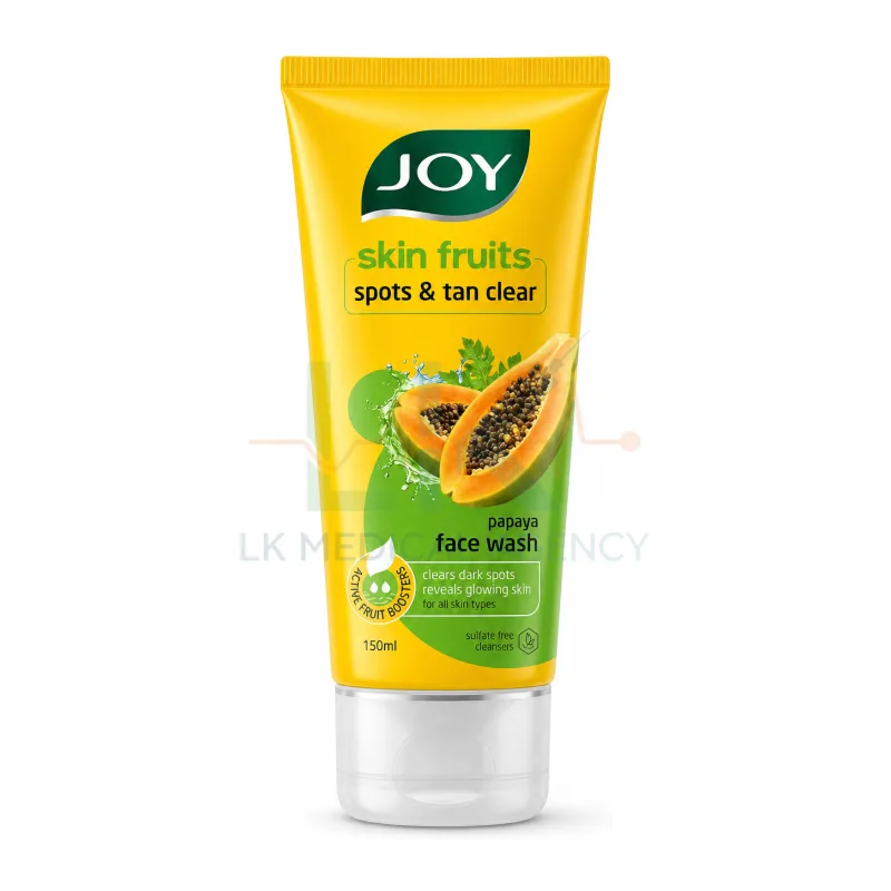 Joy Skin Fruits Spots & Tan Clear Papaya Face Wash 150 ml