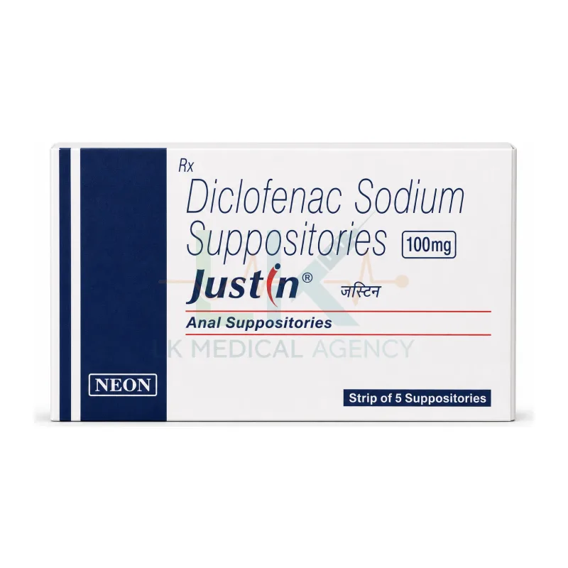 Justin 100mg Anal Supp.