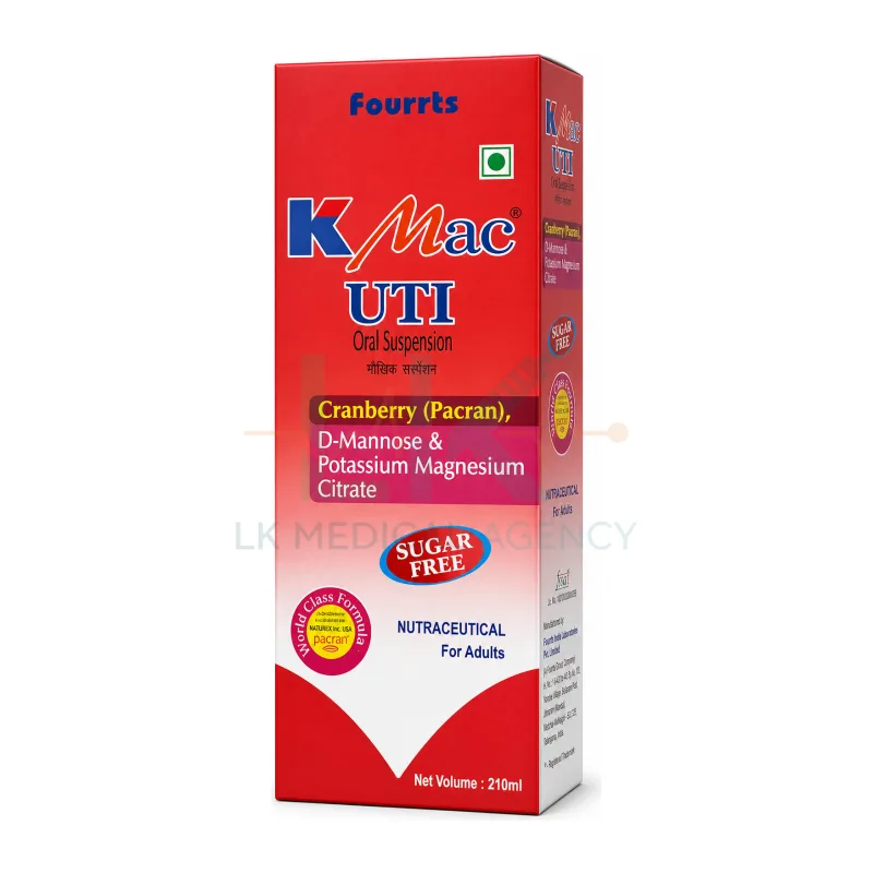 KMAC UTI Syrup 210 ml