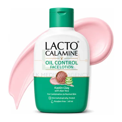Lacto Calamine Face Lotion Aloe Vera 60ml